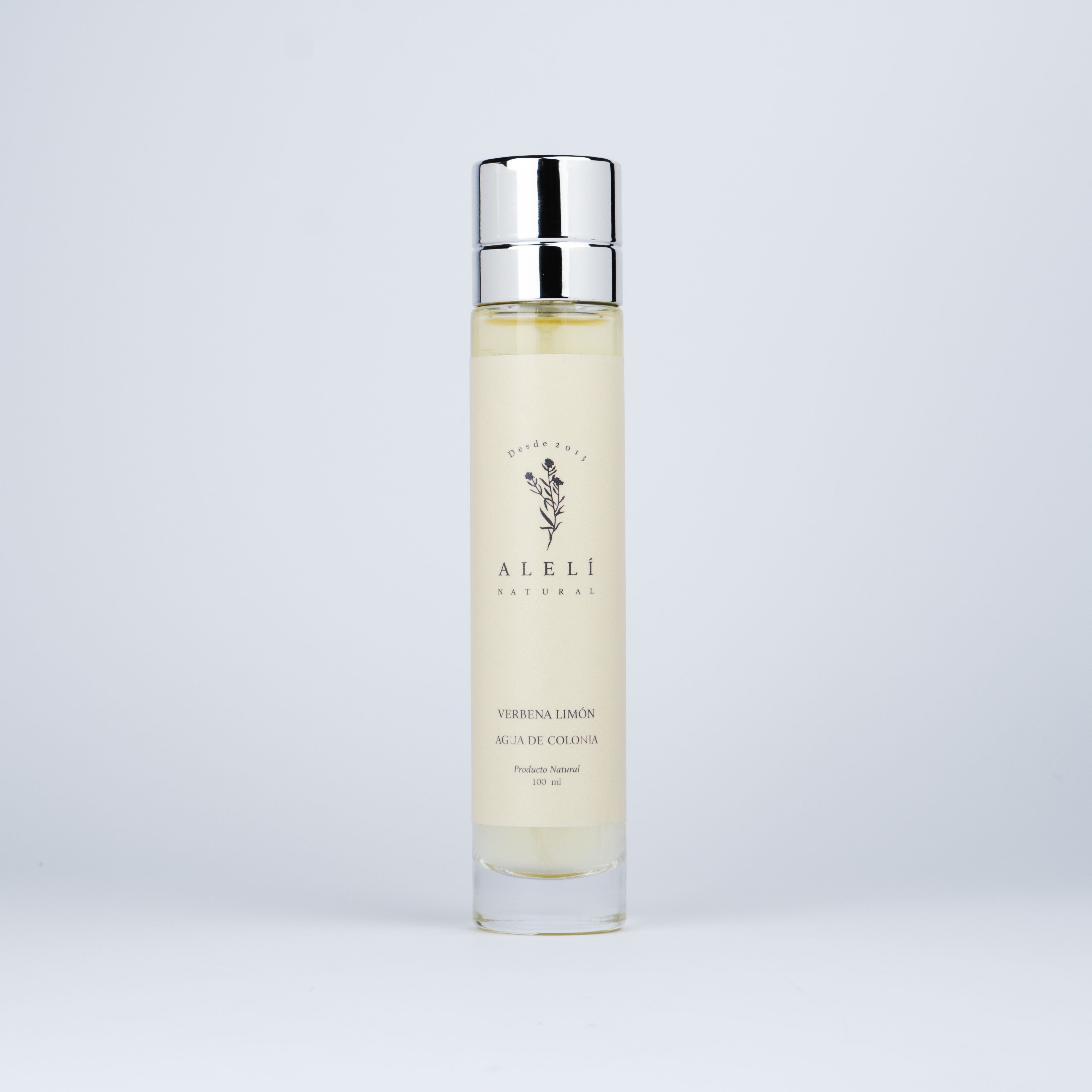 Colonia vegana Alelí Natural 100 ml Verbena Limón. Aroma cítrico vibrante y energizante.