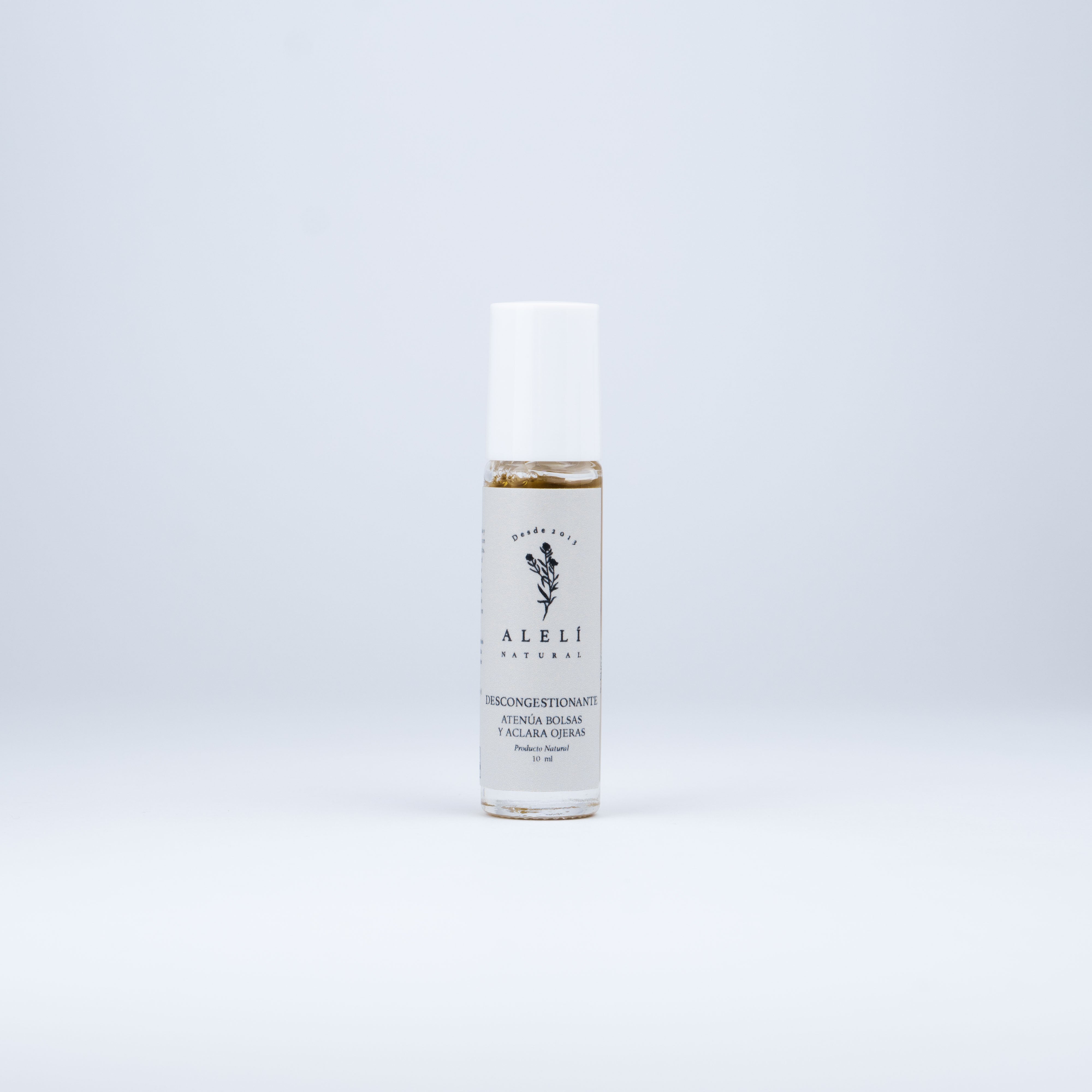 Sérum Desinflamatorio para el Contorno de Ojos Alelí Natural 10 ml. Reduce bolsas y ojeras, refresca la mirada con ingredientes naturales.