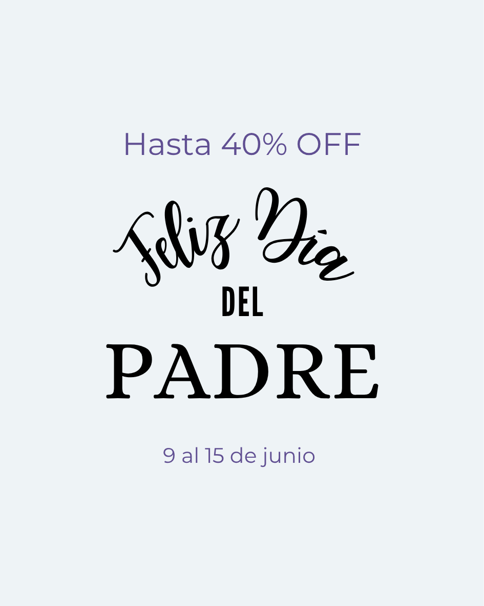 Feliz día del padre en alalinatural con productos con hasta un 40% de descuento, del 9 al 15 de junio de 2025