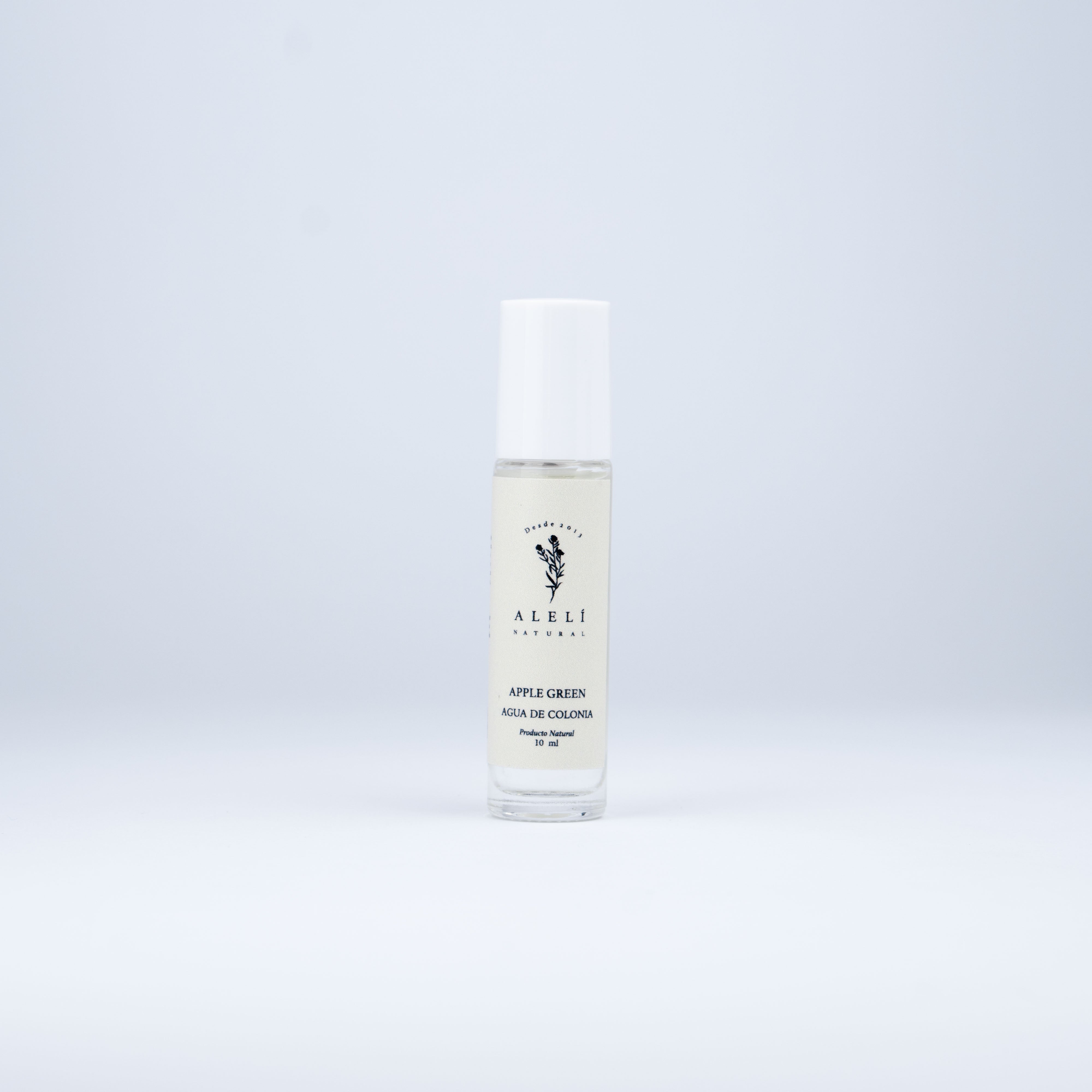 Colonia vegana roll-on Alelí Natural 10 ml Apple Green. Aroma dulce y refrescante para uso diario.