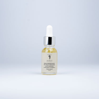 Sérum Hidratante de Pestañas y Uñas Alelí Natural 15 ml. Fortalece y nutre con ingredientes naturales, ideal para cuidado diario.